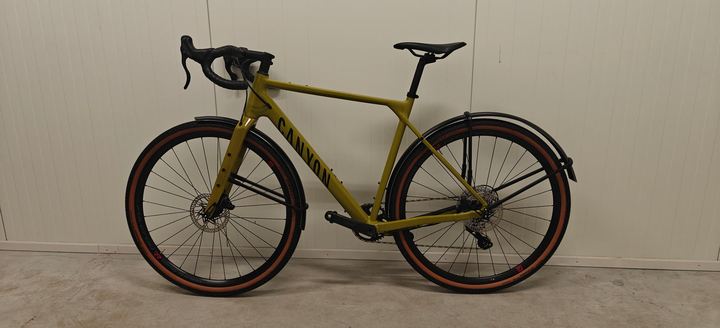 Canyon Grizl L Ekar 1x13 käytetty gravel-pyörä