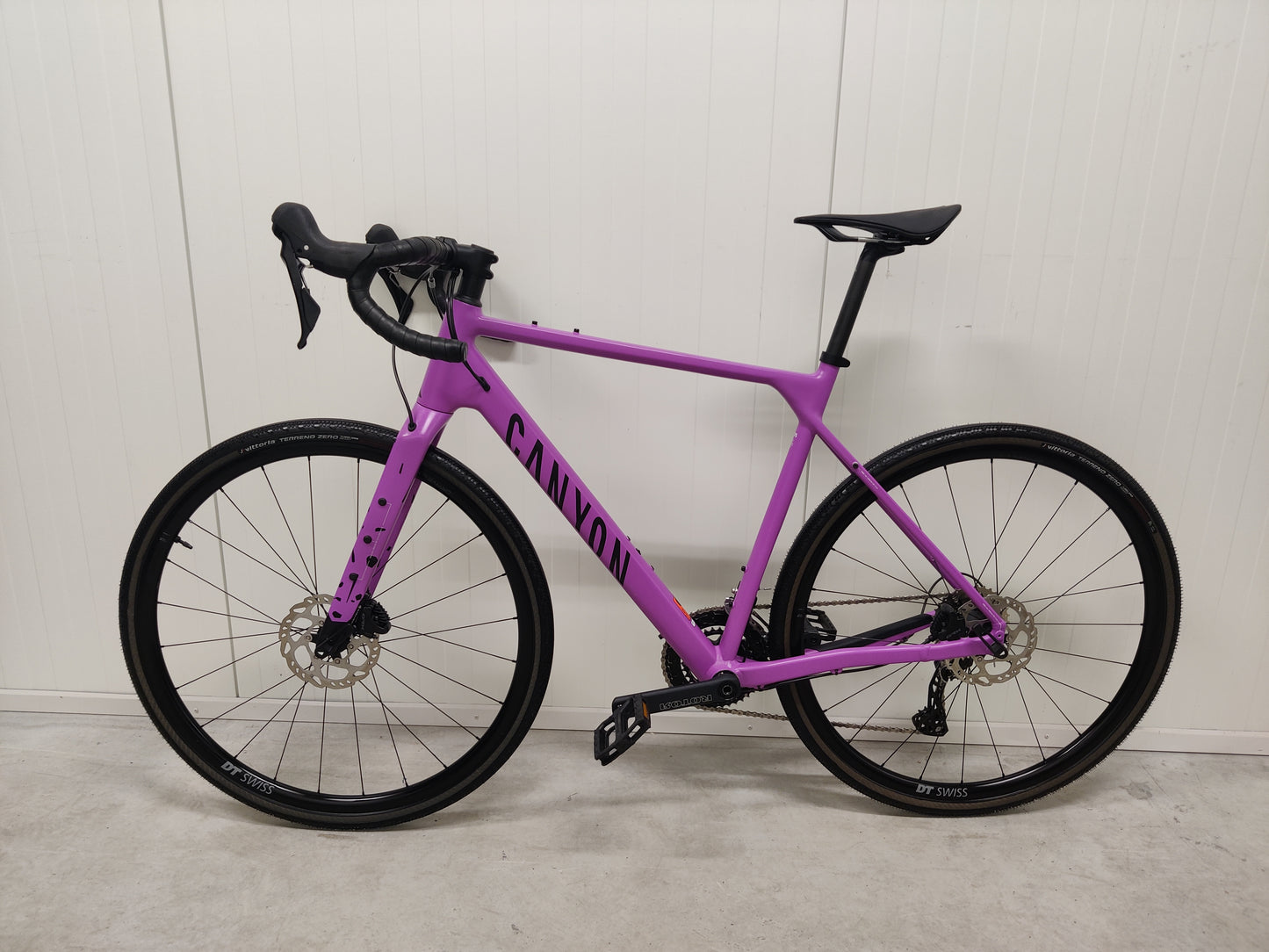 Canyon Grizl L käytetty gravel-pyörä