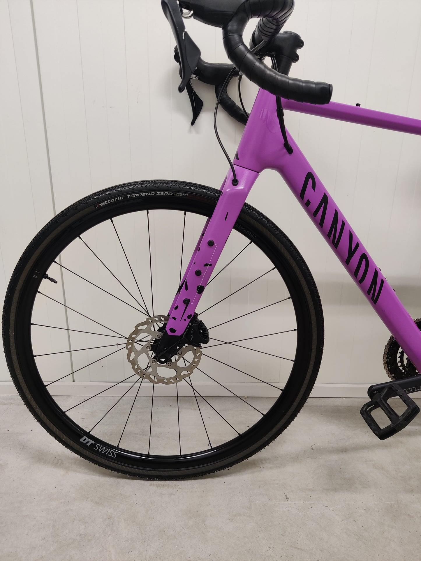 Canyon Grizl L käytetty gravel-pyörä