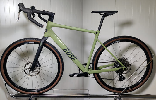 Rose Bikes Backroad al apex xplr - 57cm - 1,74m-1,82m - 2024 - käytetty gravel-pyörä