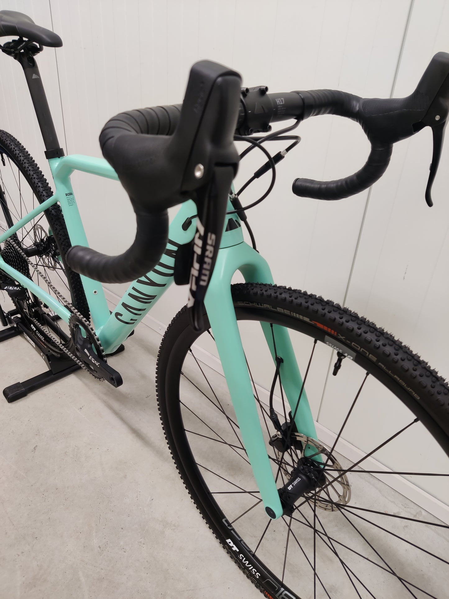 Canyon Inflite AL SLX 5.0 Race 3xs 2020 käytetty gravel-pyörä