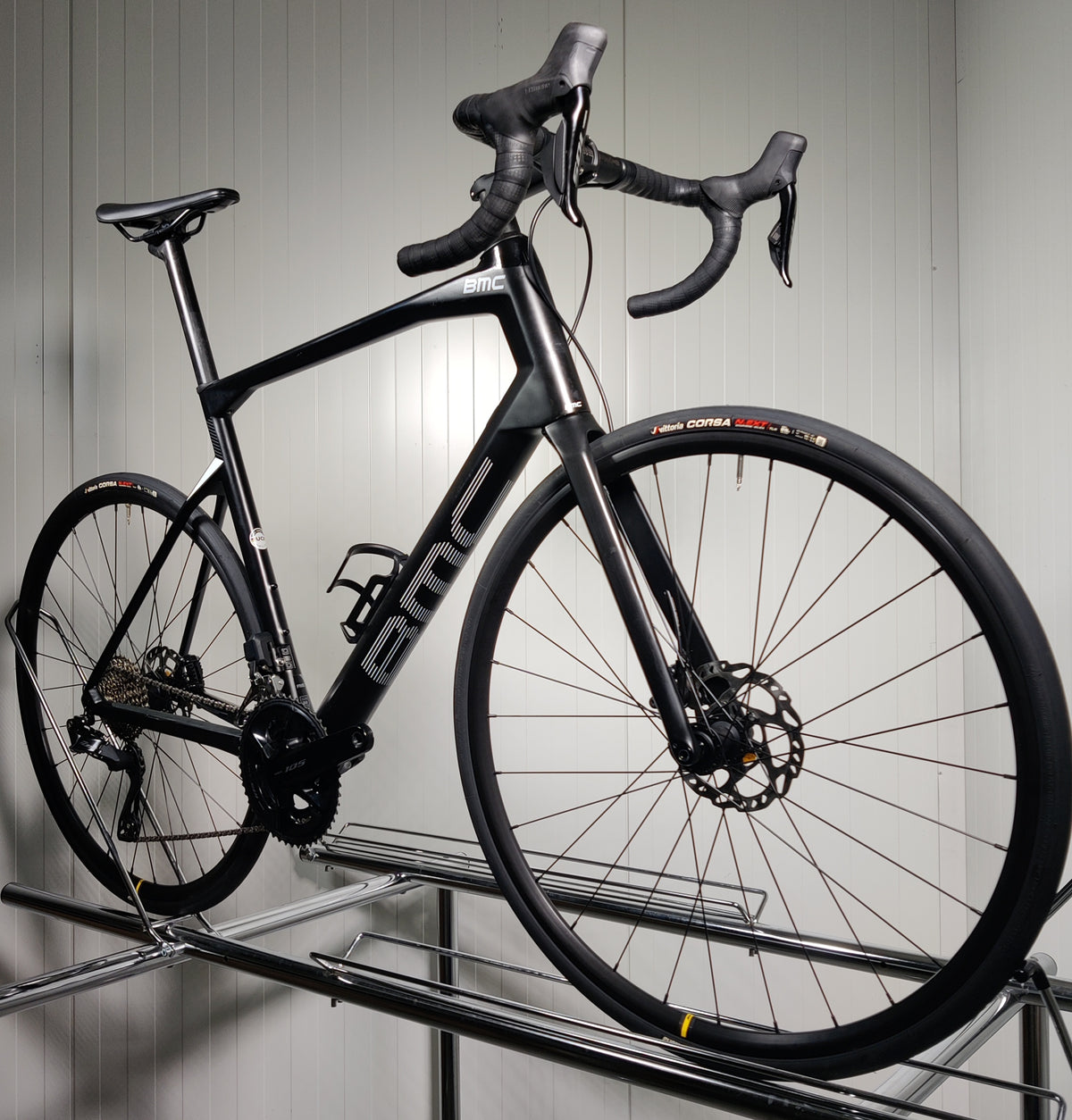 Bmc Roadmachine FIVE 58cm - 1.84-1,92m - käytetty maantiepyörä