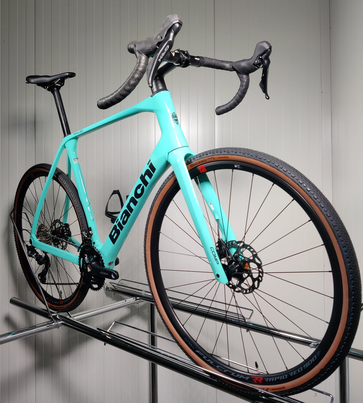 Bianchi Impulso COMP GRX 610 disc XL - 1,85 - 1,95m - käytetty gravel-pyörä