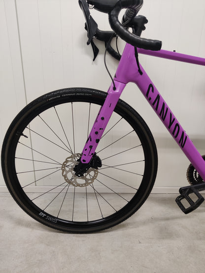 Canyon Grizl L käytetty gravel-pyörä