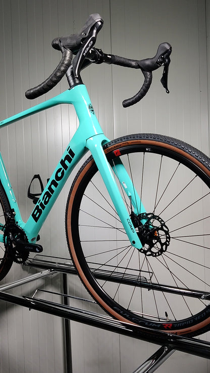 Bianchi Impulso COMP GRX 610 disc XL - 1,85 - 1,95m - käytetty gravel-pyörä