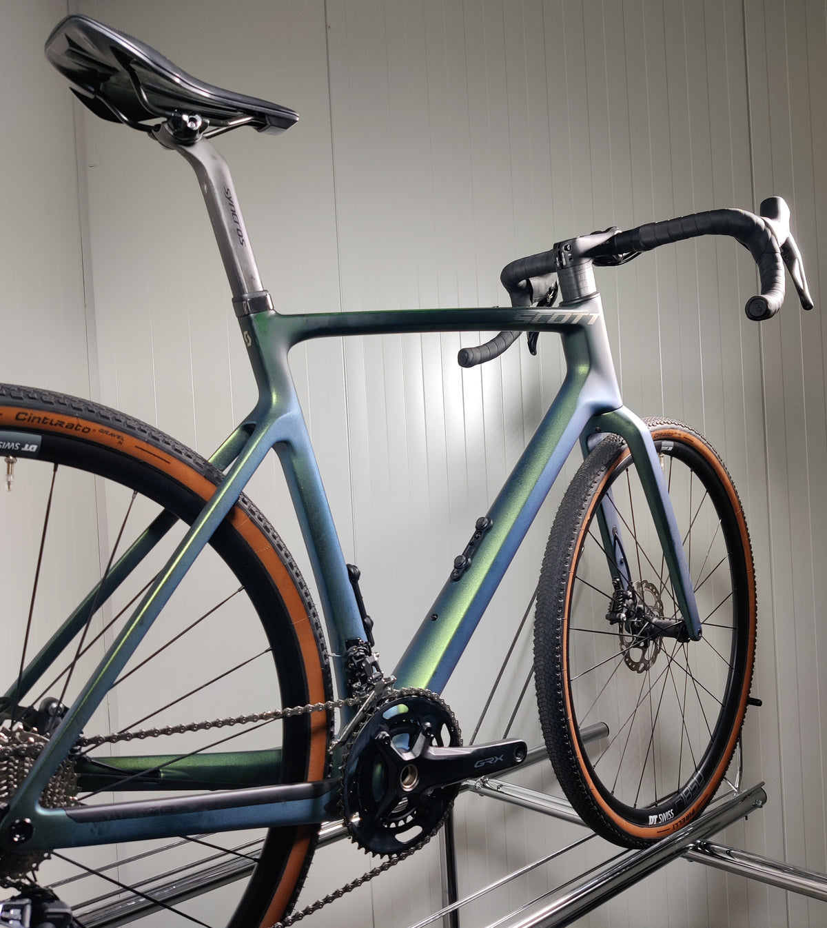 Scott Addict Gravel 30 L - käytetty gravel-pyörä 1,79-1,89M