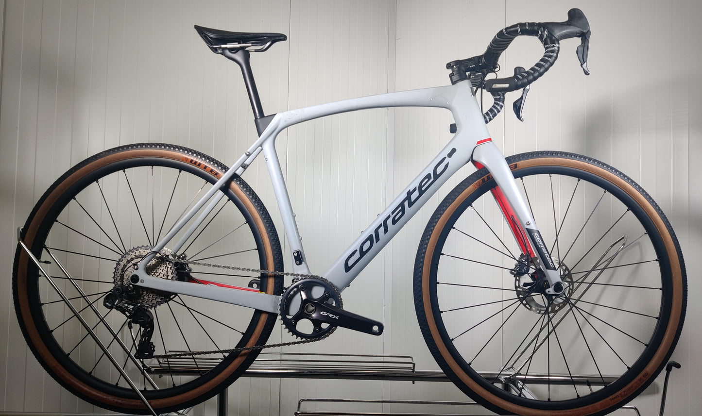 Corratec Allroad c1 1x11 GRX Di2  - 185-193cm pyörilijälle - 56 - käytetty gravel-pyörä