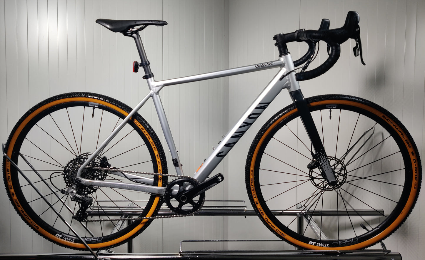 Canyon Grail AL Rival 1x11 - 1,77-1,85m - M - Käytetty gravel-pyörä