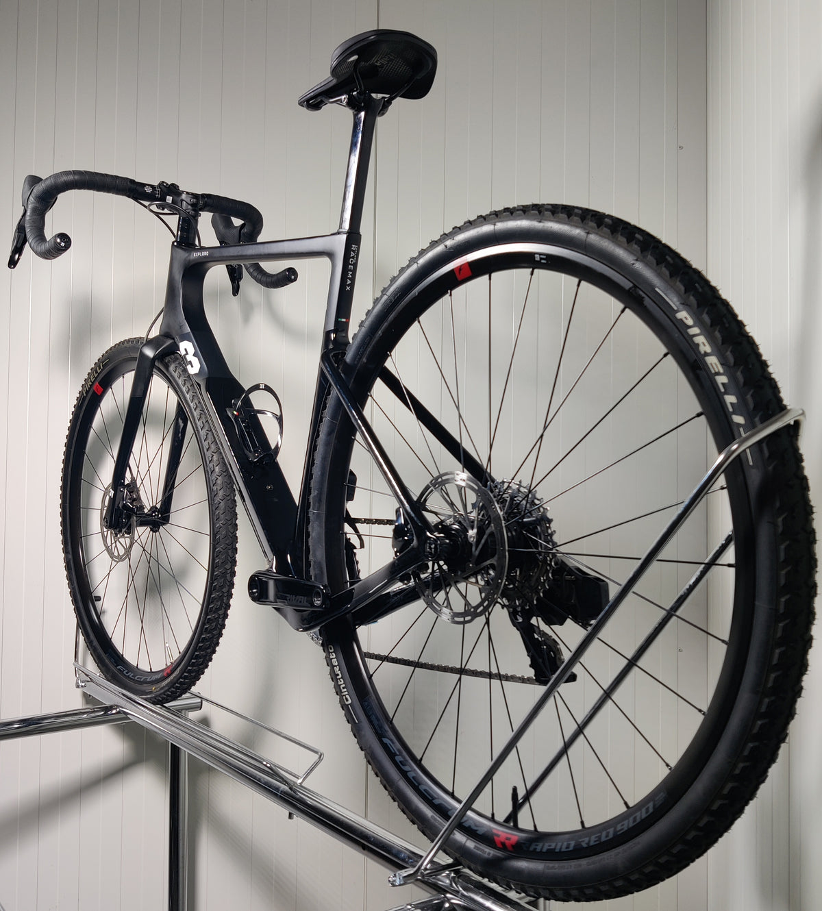3T RaceMax Rival AXS 2x12 54cm – käytetty gravel-pyörä 1,68-1,8m