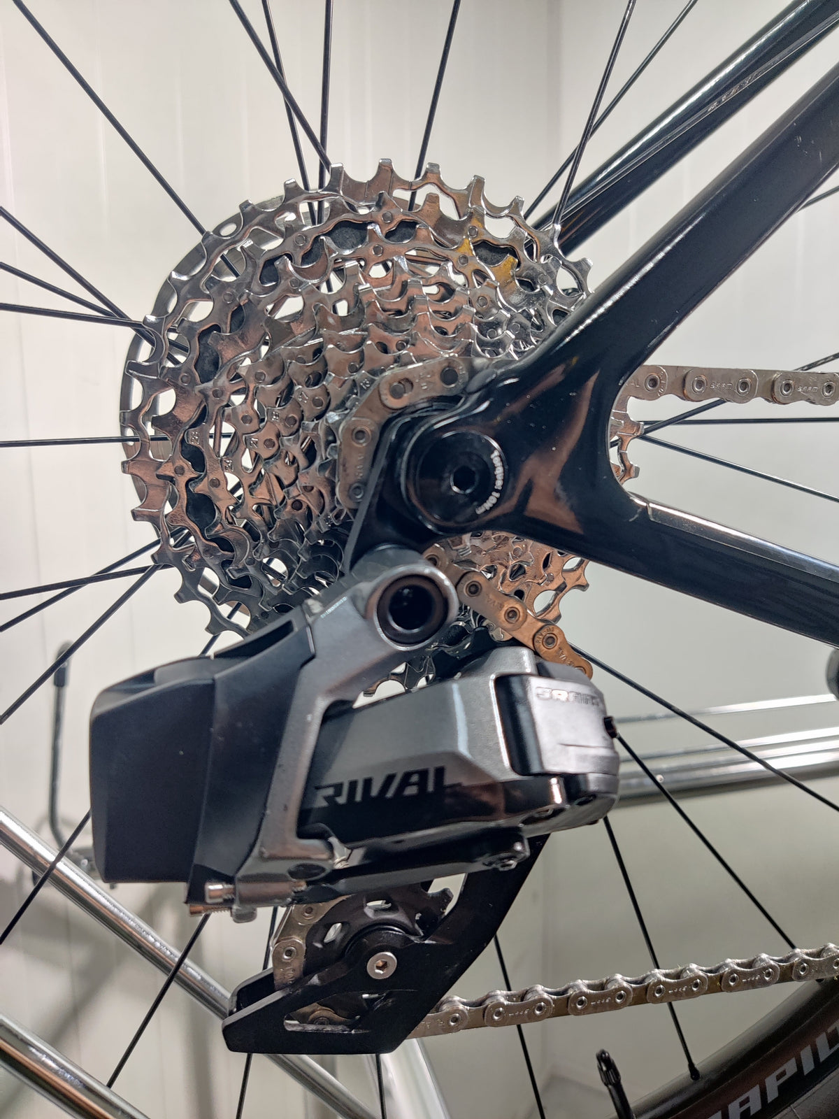 3T RaceMax Rival AXS 2x12 54cm – käytetty gravel-pyörä 1,68-1,8m
