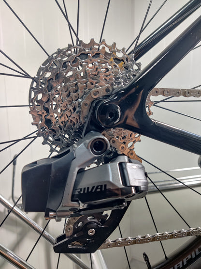 3T RaceMax Rival AXS 2x12 54cm – käytetty gravel-pyörä 1,68-1,8m