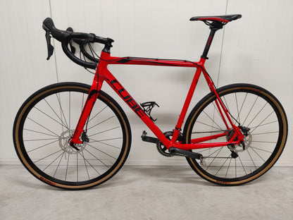 Cube Cross Race Disc Pro 59cm käytetty gravel-pyörä