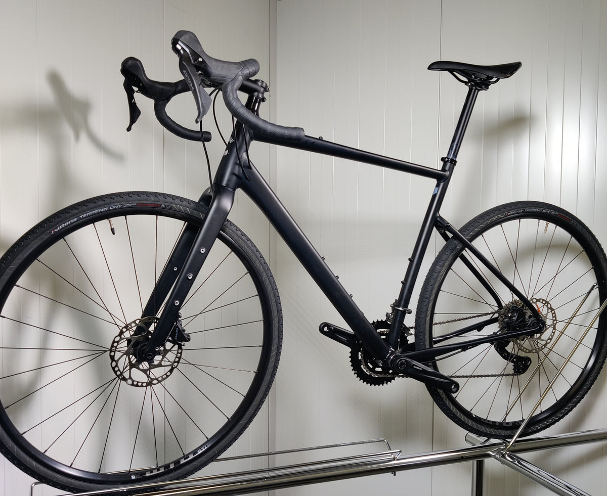 Cannondale topstone 1 L - käytetty gravel-pyörä 1,8-1,93m