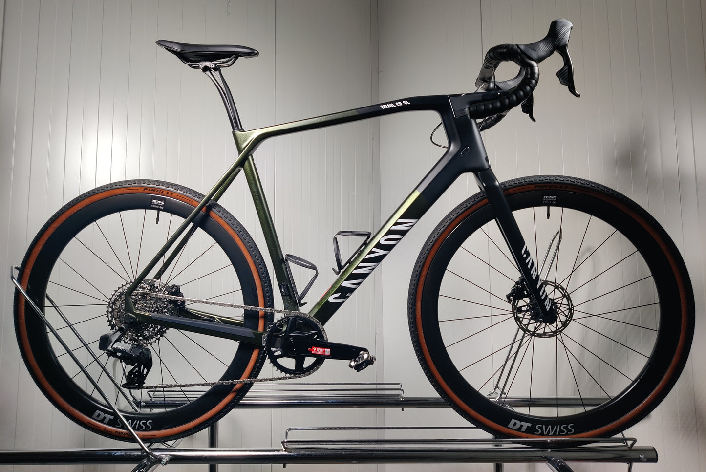 Canyon Grail CF SL 7 Race Green XL - 1,89-196m - käytetty gravel-pyörä