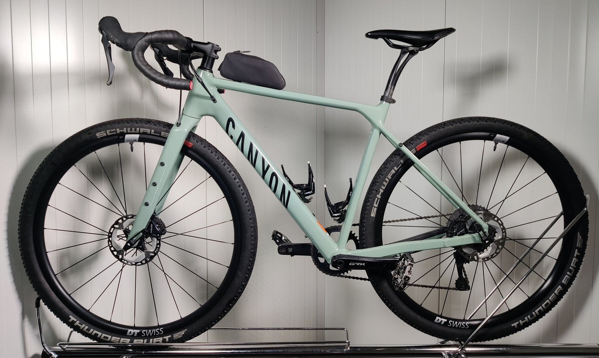 Canyon Grizl 8 1by M - käytetty gravel-pyörä 1,77-1,85m