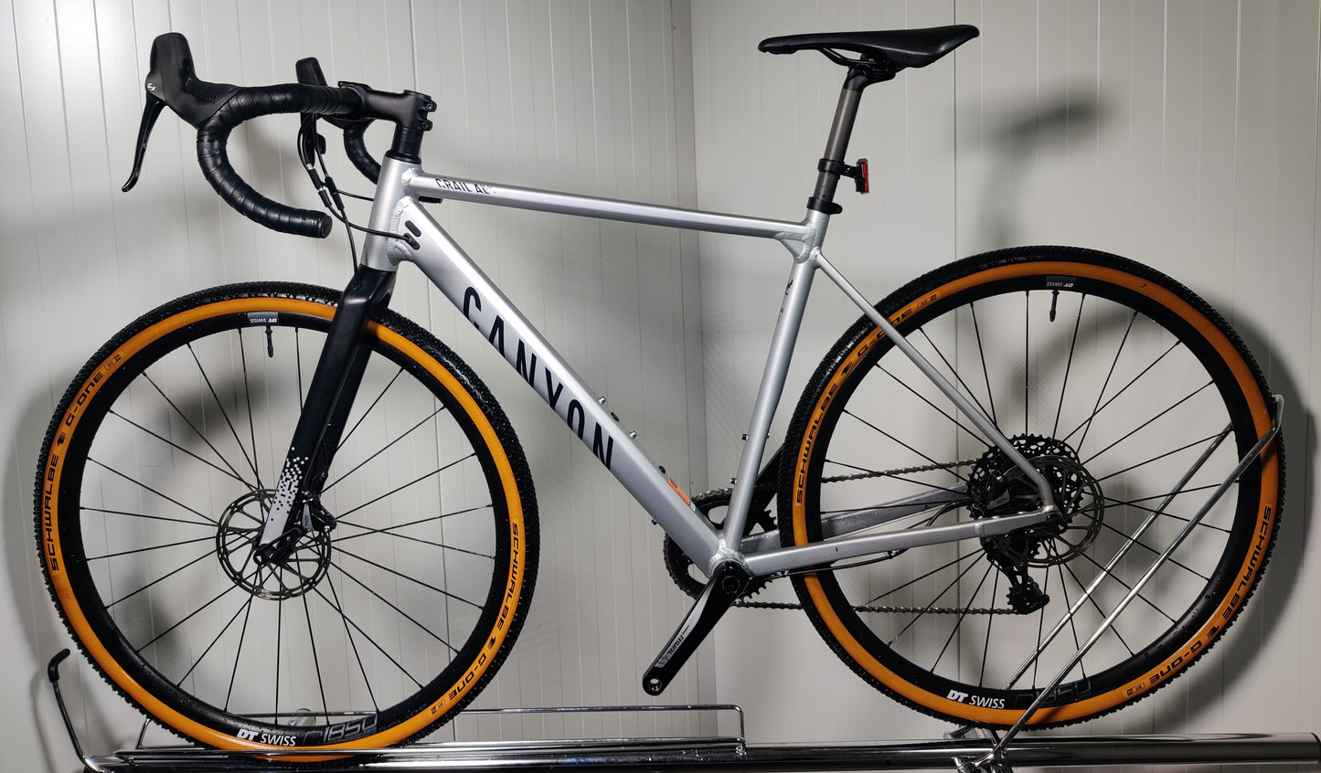 Canyon Grail AL Rival 1x11 - 1,77-1,85m - M - Käytetty gravel-pyörä