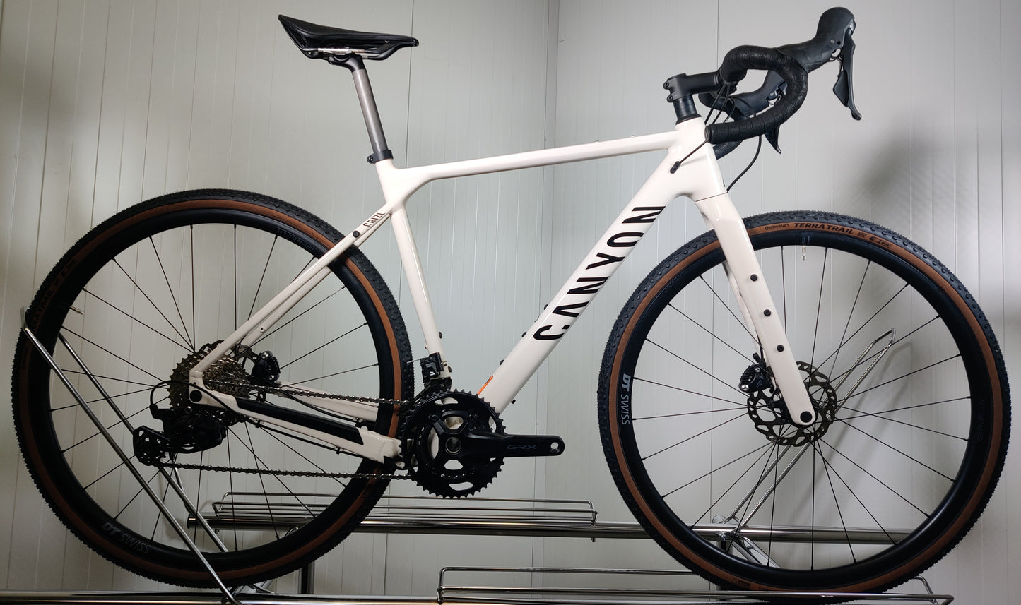 Canyon Grizl - 1,77m-1,85m - M - käytetty gravel-pyörä