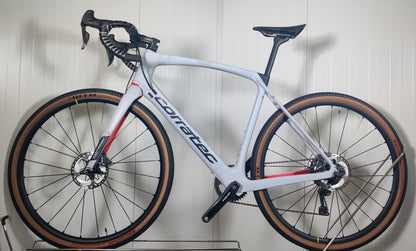 Corratec Allroad c1 1x11 GRX Di2  - 185-193cm pyörilijälle - 56 - käytetty gravel-pyörä