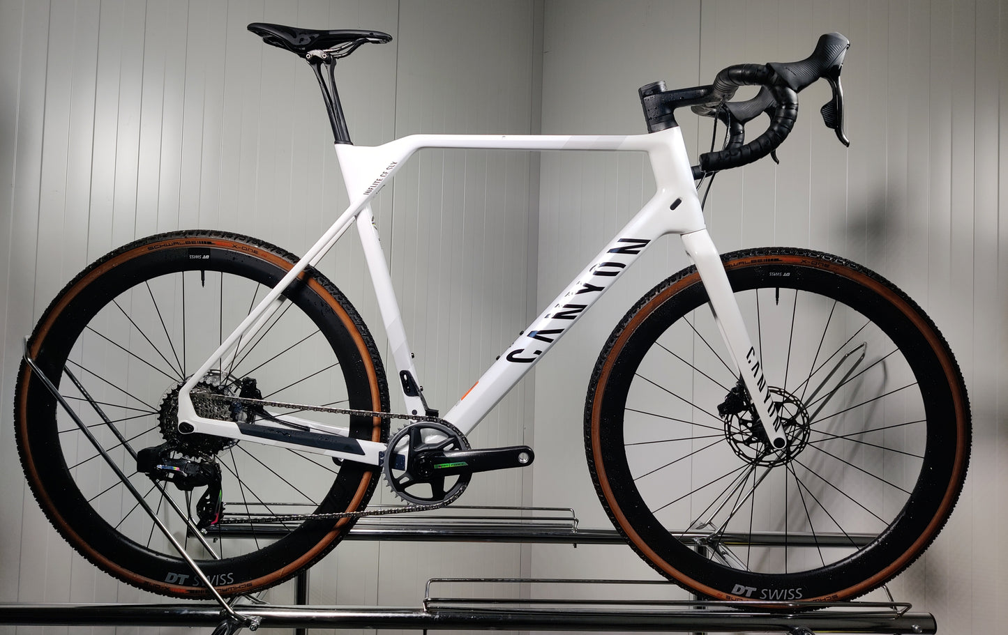 Canyon Inflite CF SLX 8 AXS XL - 1,89-1,97m - käytetty gravel-pyörä