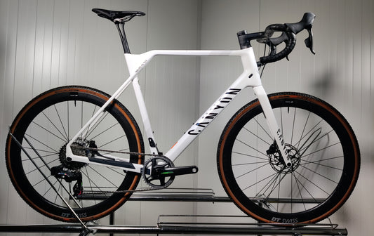 Canyon Inflite CF SLX 8 AXS XL - 1,89-1,97m - käytetty gravel-pyörä