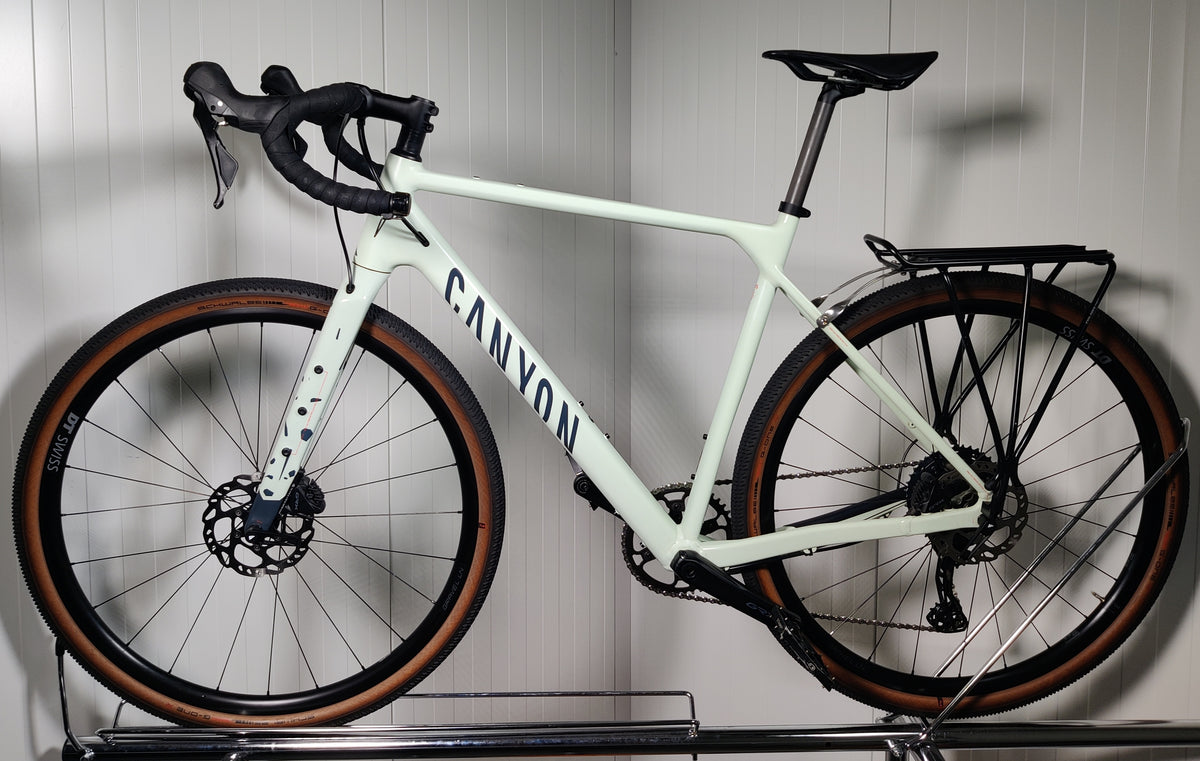 Canyon Grizl L - käytetty gravel-pyörä 1,84-1,93m