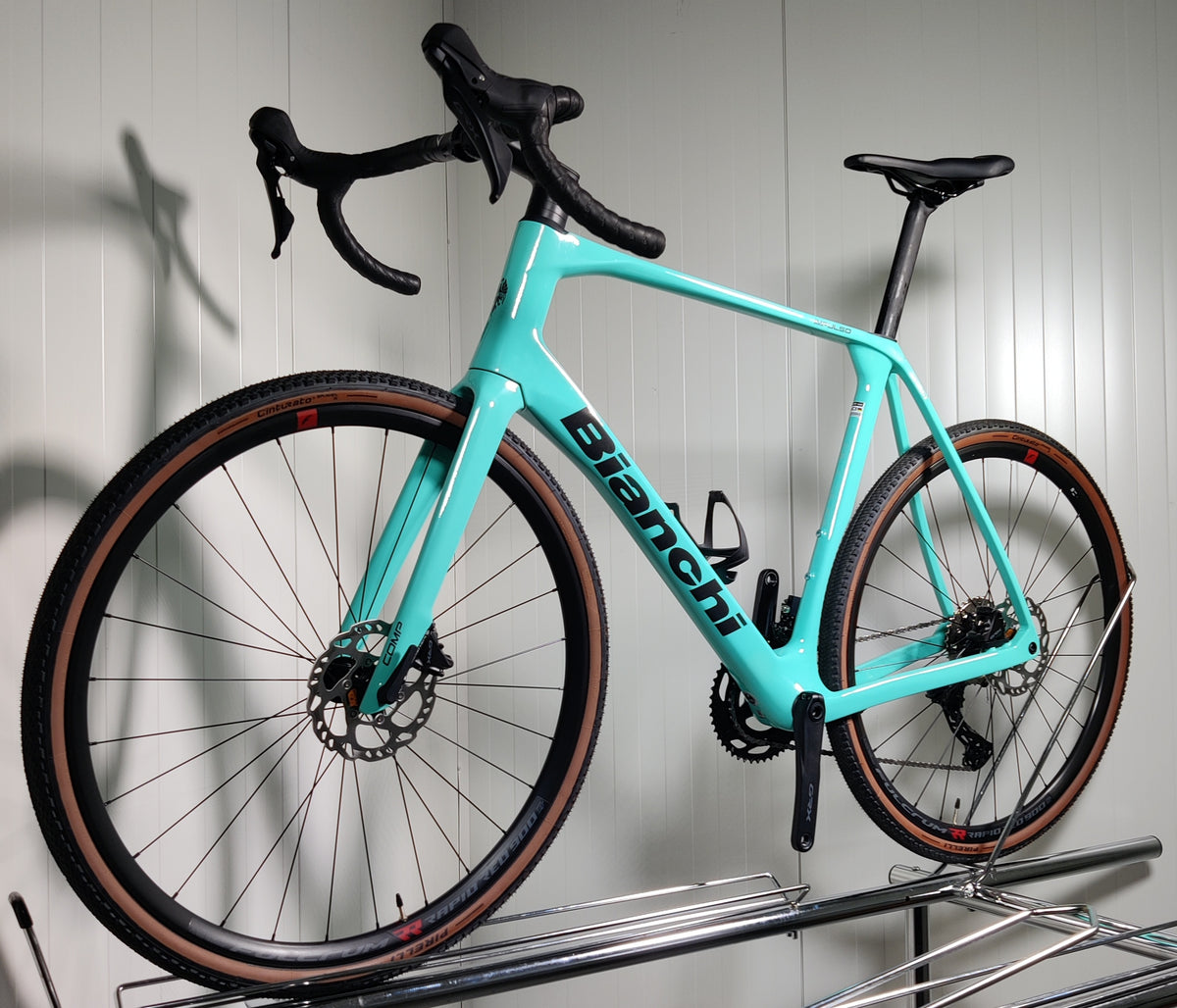 Bianchi Impulso COMP GRX 610 disc XL - 1,85 - 1,95m - käytetty gravel-pyörä