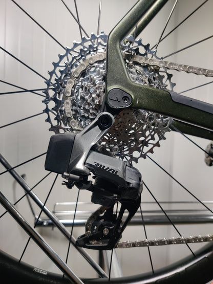 Canyon Grail CF SL 7 Race Green XL - 1,89-196m - käytetty gravel-pyörä