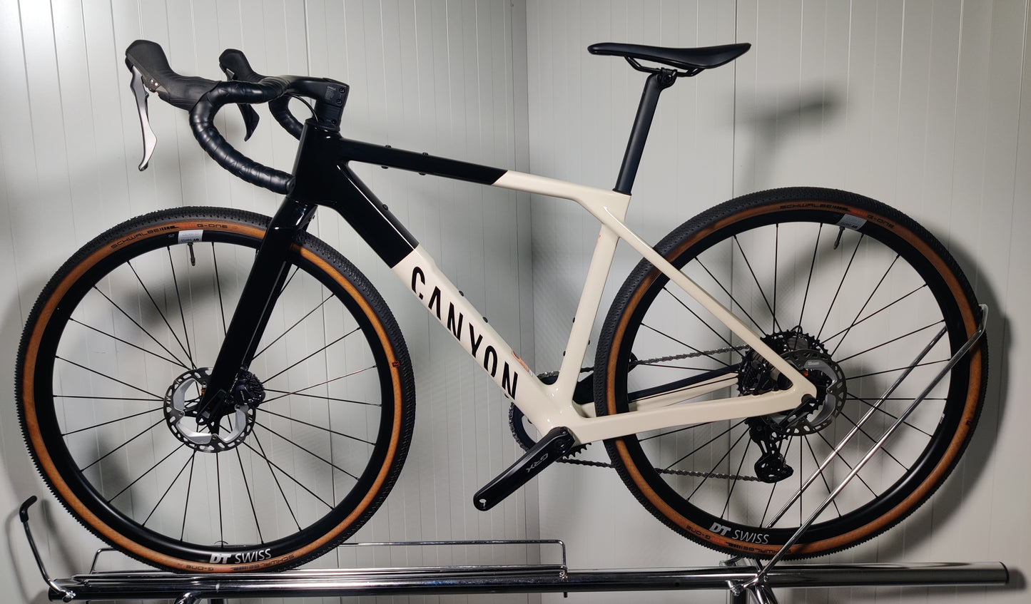 Canyon Grail cf sl 8 1x12 GRX - XS - 1,67m-175m - 2024 - käytetty gravel-pyörä