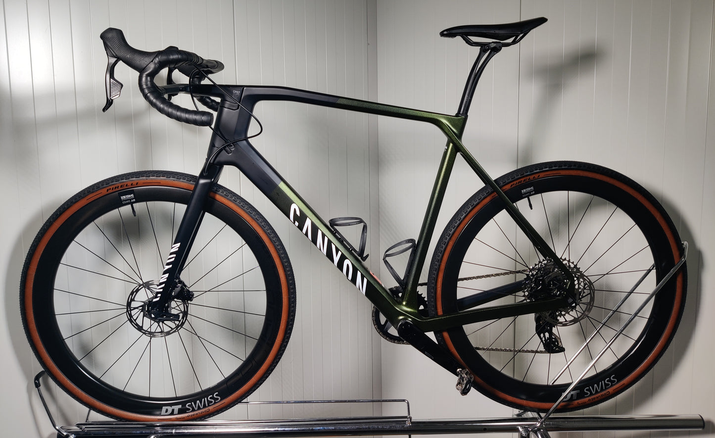 Canyon Grail CF SL 7 Race Green XL - 1,89-196m - käytetty gravel-pyörä