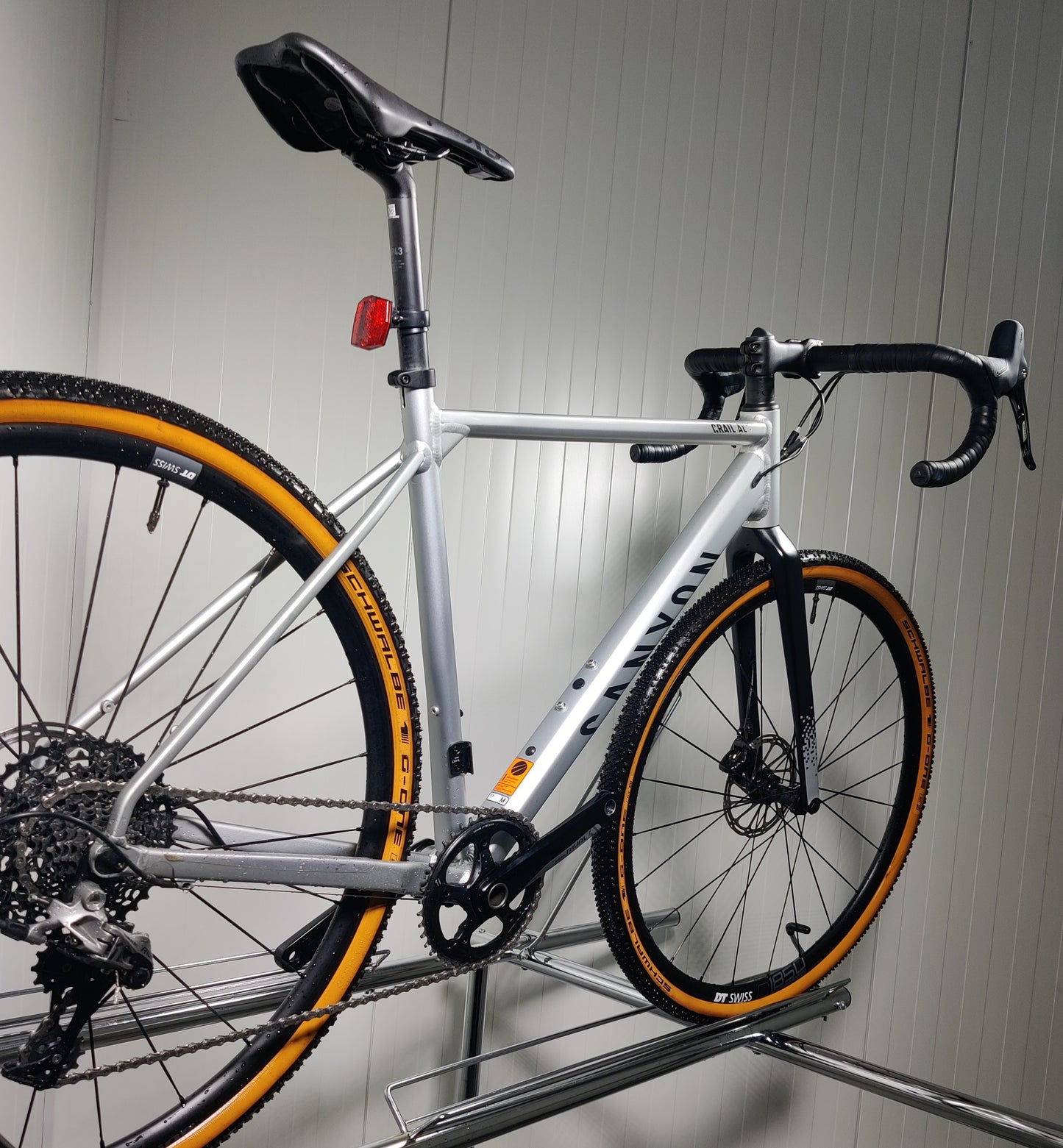 Canyon Grail AL Rival 1x11 - 1,77-1,85m - M - Käytetty gravel-pyörä