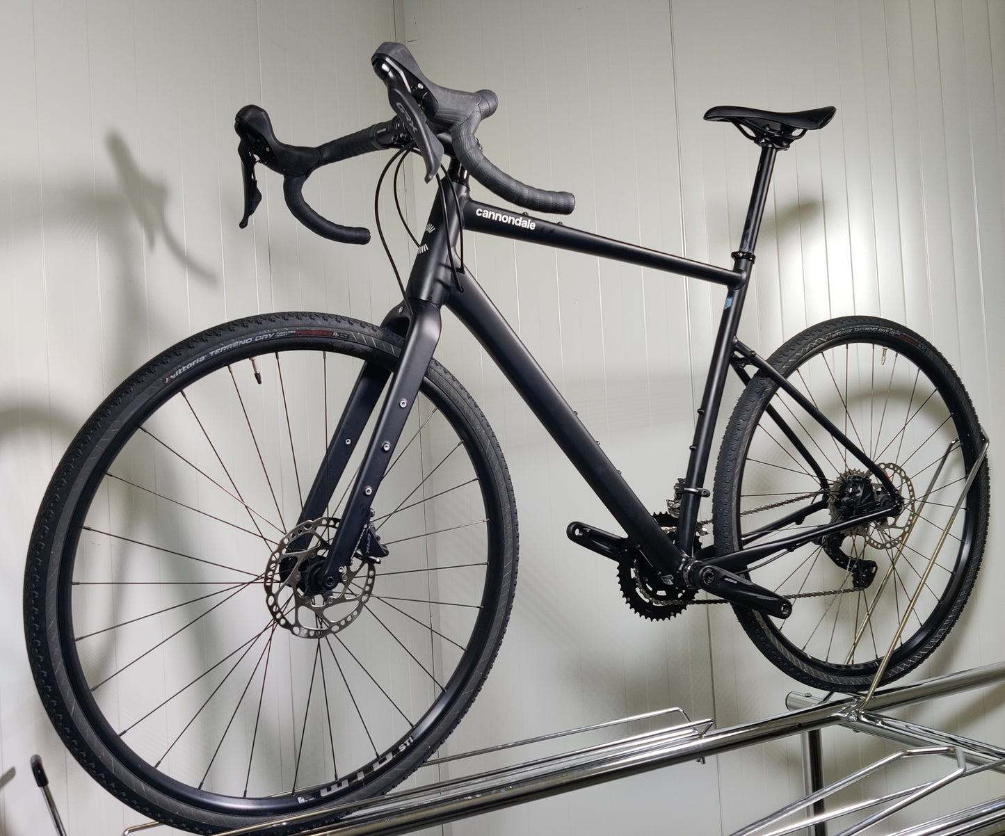 Cannondale topstone 1 L - käytetty gravel-pyörä 1,8-1,93m