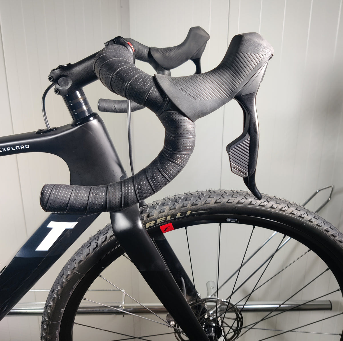 3T RaceMax Rival AXS 2x12 54cm – käytetty gravel-pyörä 1,68-1,8m