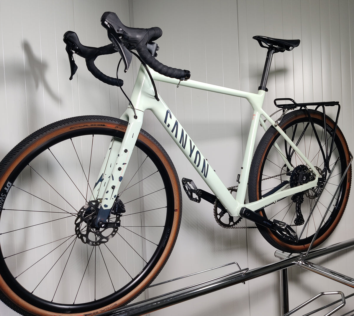 Canyon Grizl L - käytetty gravel-pyörä 1,84-1,93m