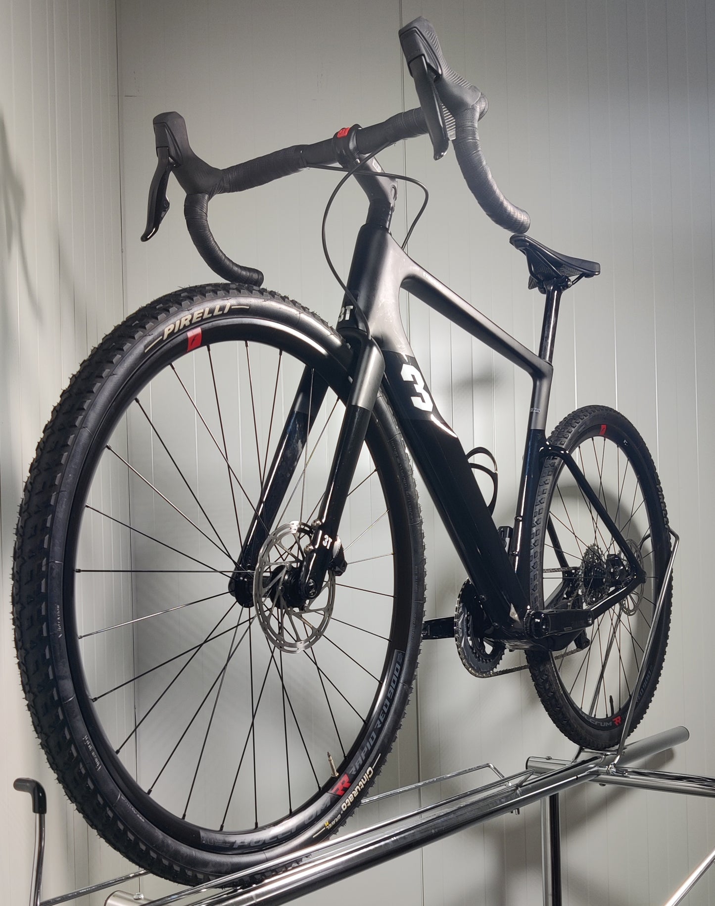 3T RaceMax Rival AXS 2x12 54cm – käytetty gravel-pyörä 1,68-1,8m