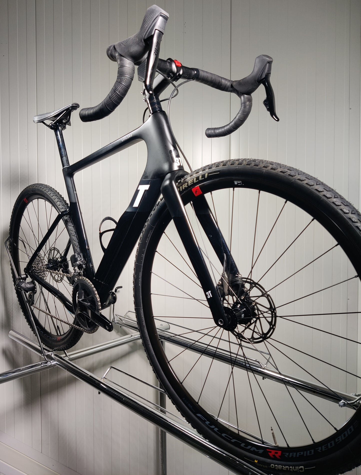 3T RaceMax Rival AXS 2x12 54cm – käytetty gravel-pyörä 1,68-1,8m