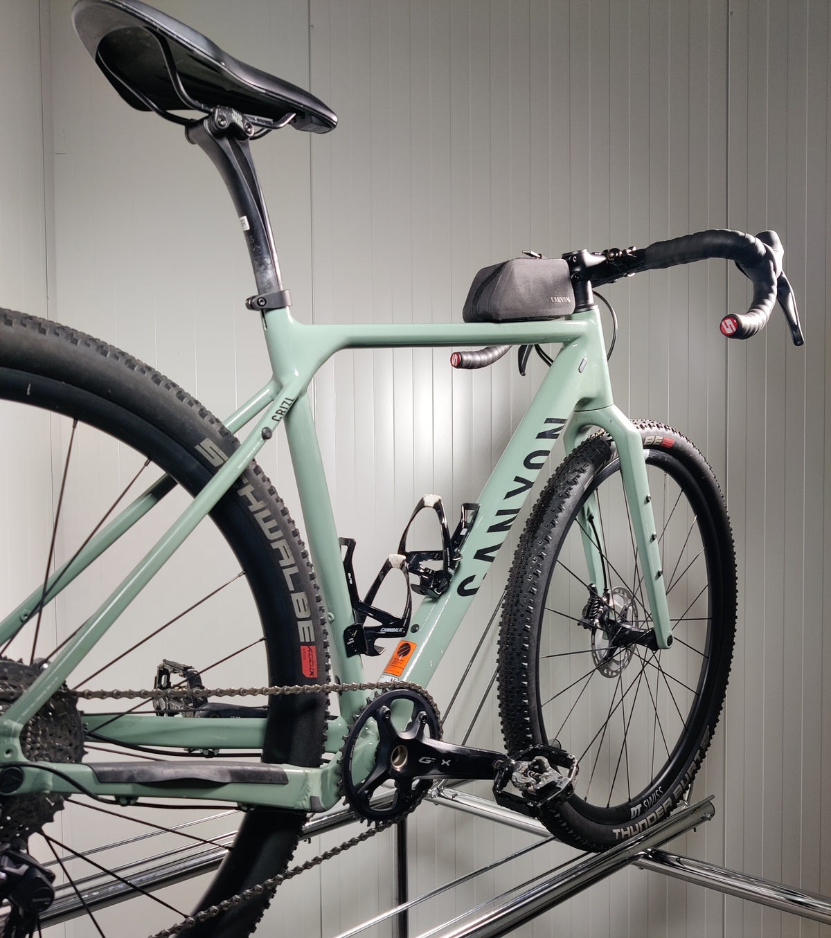 Canyon Grizl 8 1by M - käytetty gravel-pyörä 1,77-1,85m