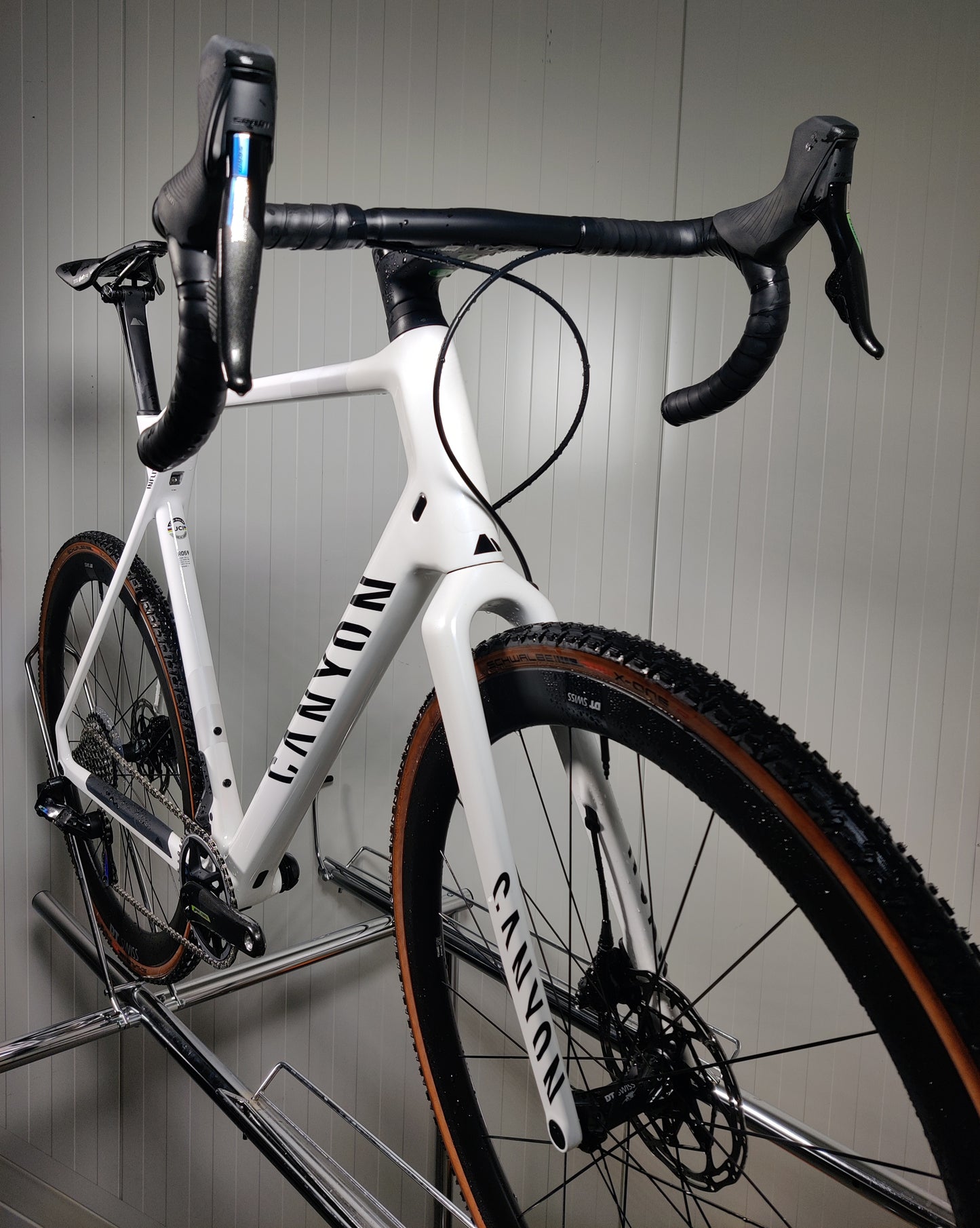 Canyon Inflite CF SLX 8 AXS XL - 1,89-1,97m - käytetty gravel-pyörä