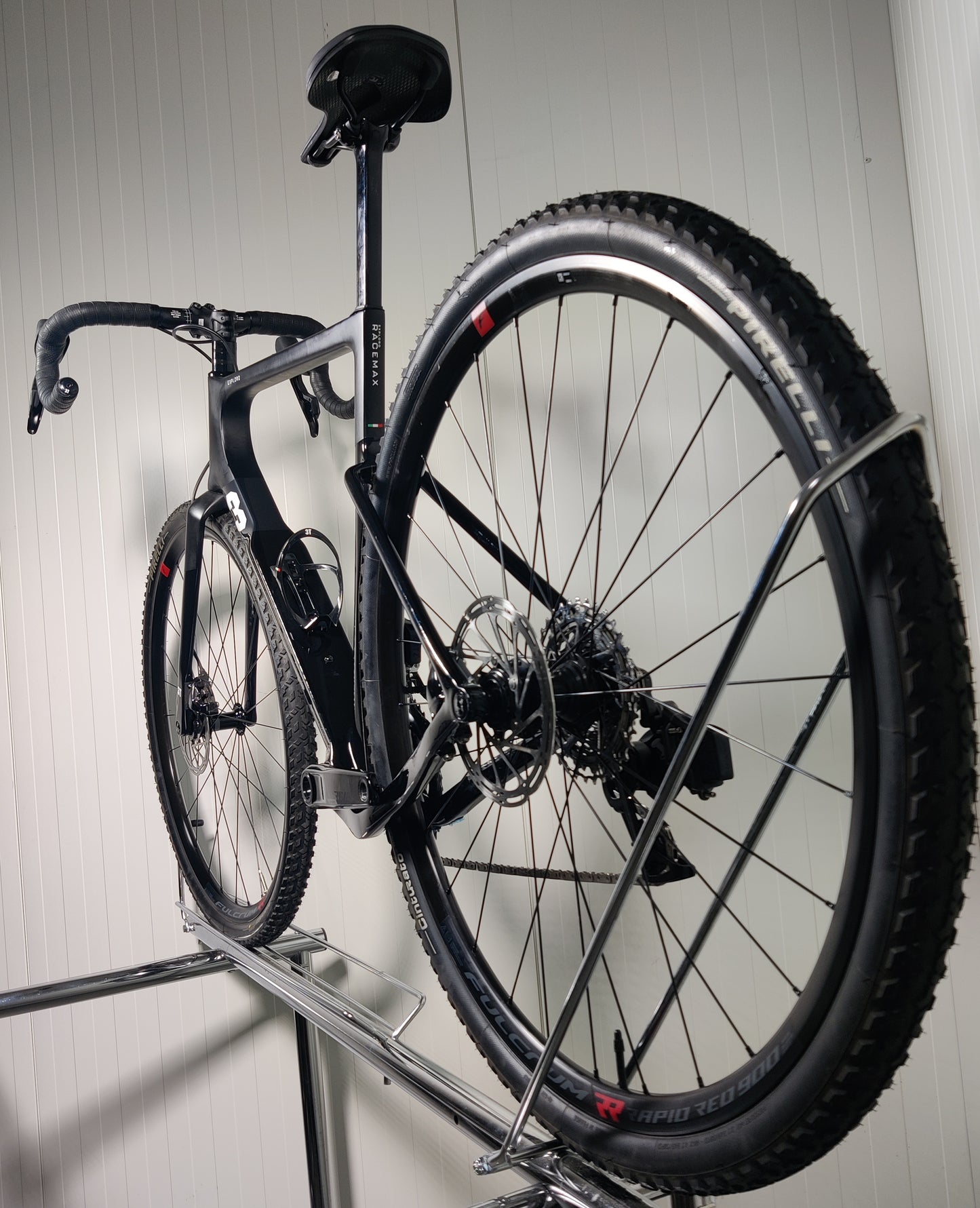 3T RaceMax Rival AXS 2x12 54cm – käytetty gravel-pyörä 1,68-1,8m