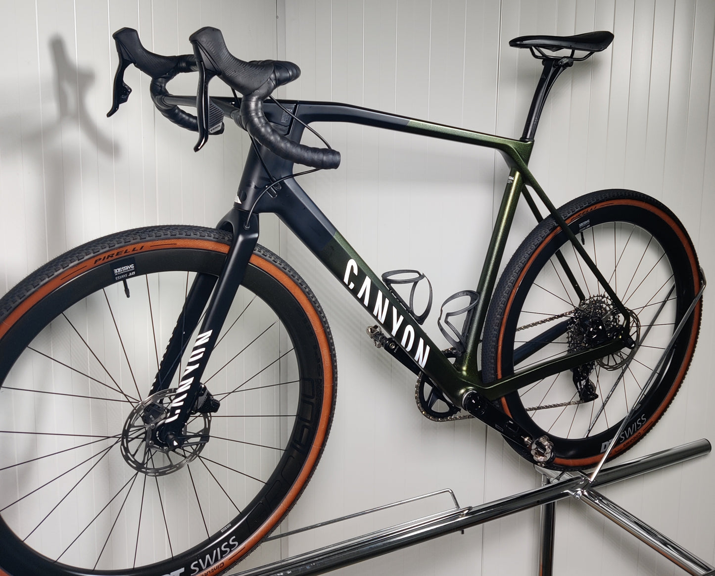 Canyon Grail CF SL 7 Race Green XL - 1,89-196m - käytetty gravel-pyörä
