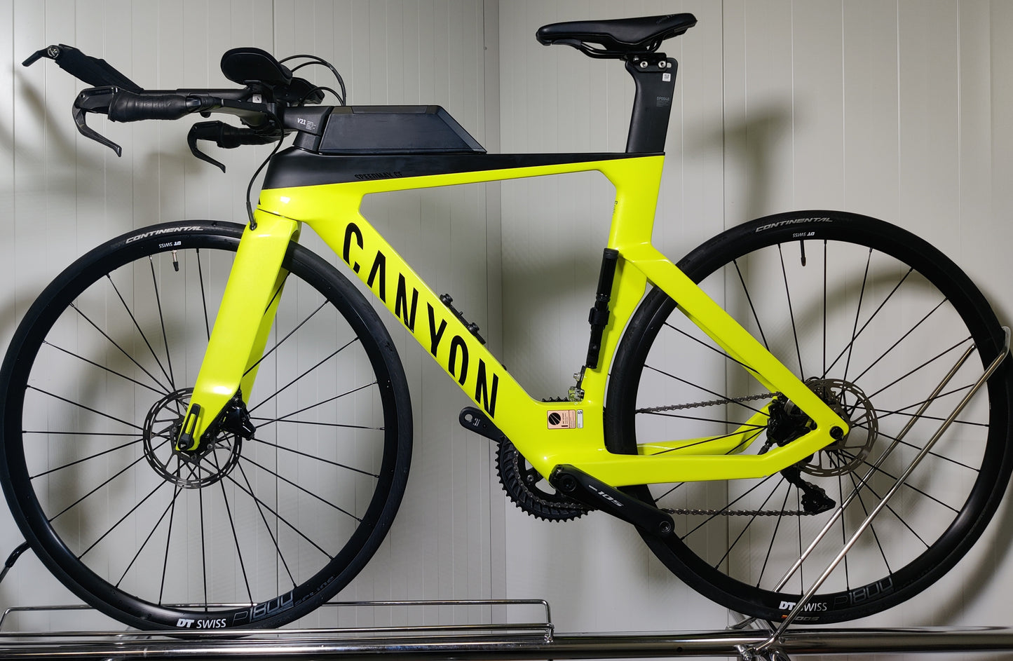 Canyon Speedmax CF 7 Disc - 1,65-175m - 2023 - käytetty triathlon-pyörä - käytetty aika-ajopyörä