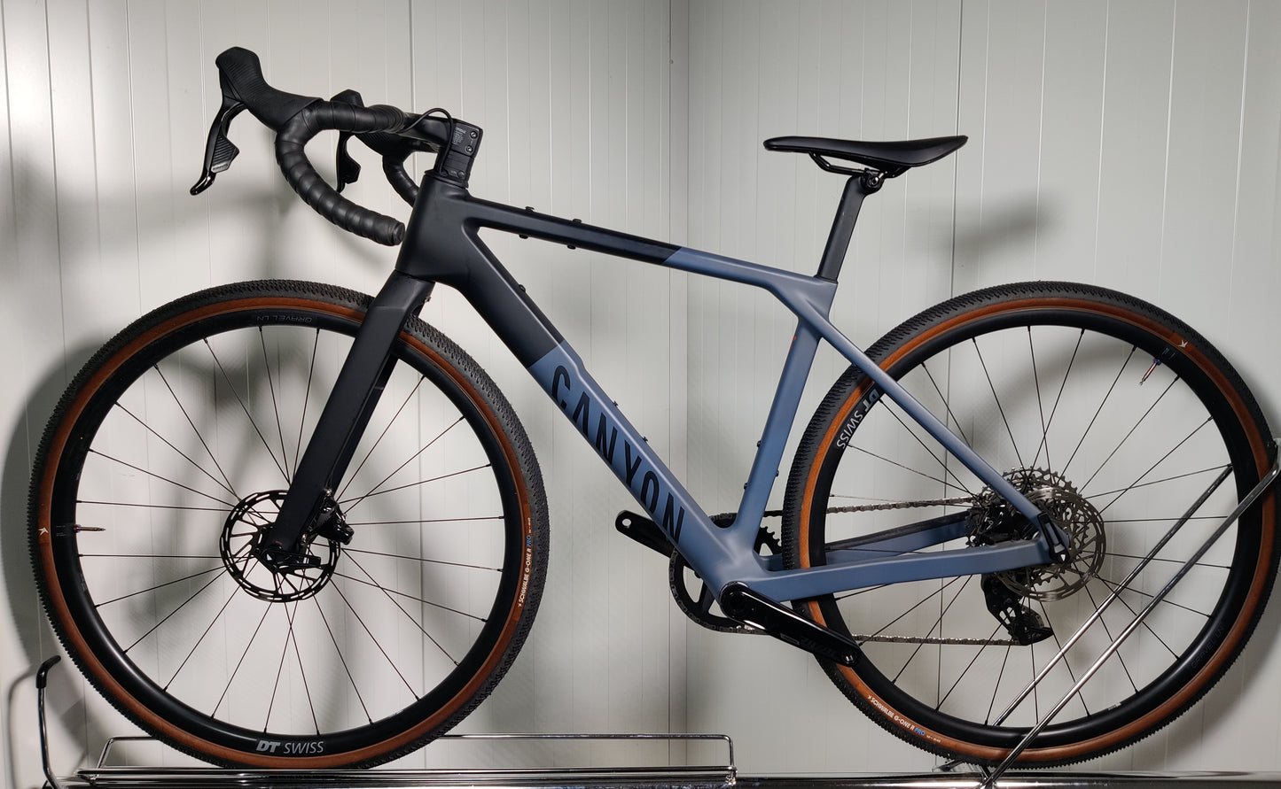 Canyon Grail CF SL 7 AXS XS - 1,67-1,75 - käytetty Gravel-pyörä