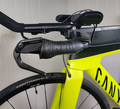 Canyon Speedmax CF 7 Disc - 1,65-175m - 2023 - käytetty triathlon-pyörä - käytetty aika-ajopyörä