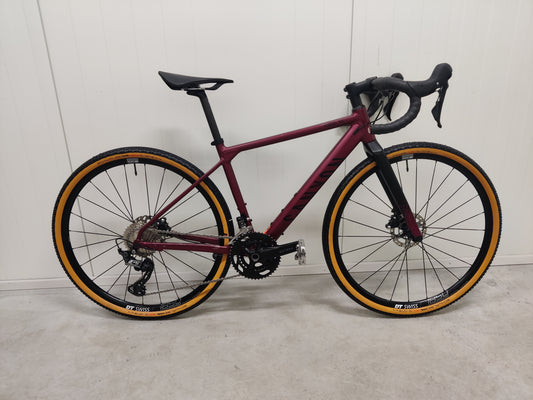 Canyon grail al 2XS 2021 käytetty gravel-pyörä