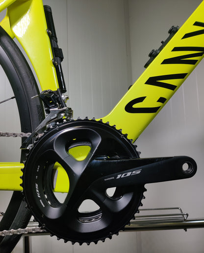 Canyon Speedmax CF 7 Disc - 1,65-175m - 2023 - käytetty triathlon-pyörä - käytetty aika-ajopyörä