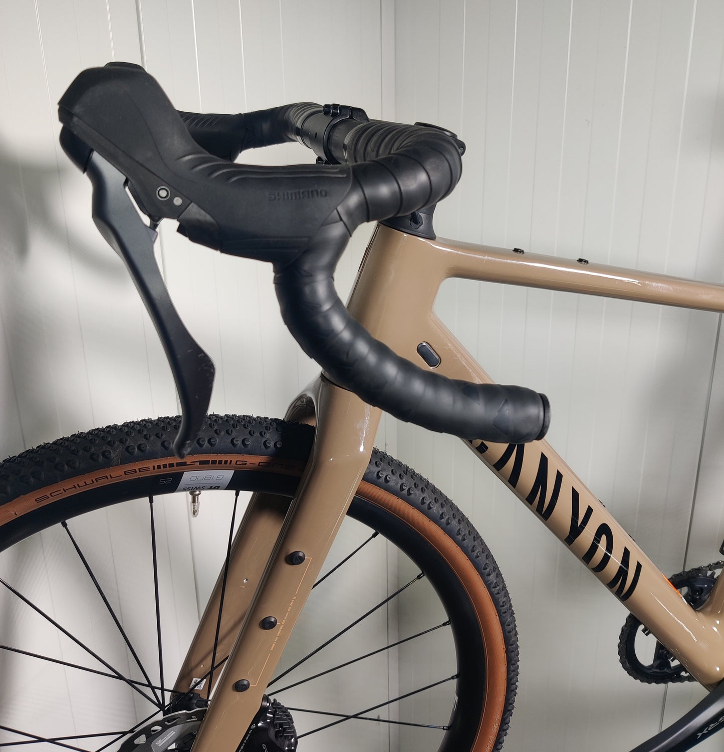 Canyon Grizl CF SL 8 1by XS - 1,65-173m - käytetty gravel-pyörä