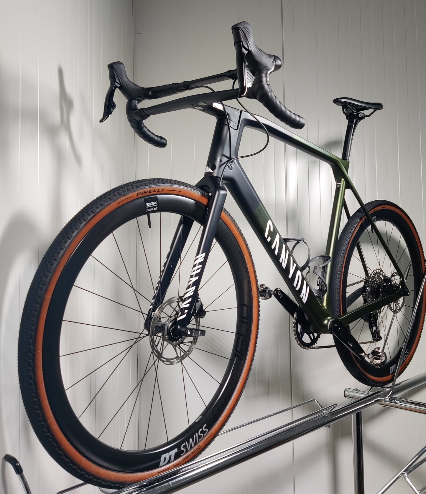 Canyon Grail CF SL 7 Race Green XL - 1,89-196m - käytetty gravel-pyörä