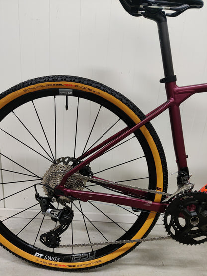 Canyon grail al 2XS 2021 käytetty gravel-pyörä