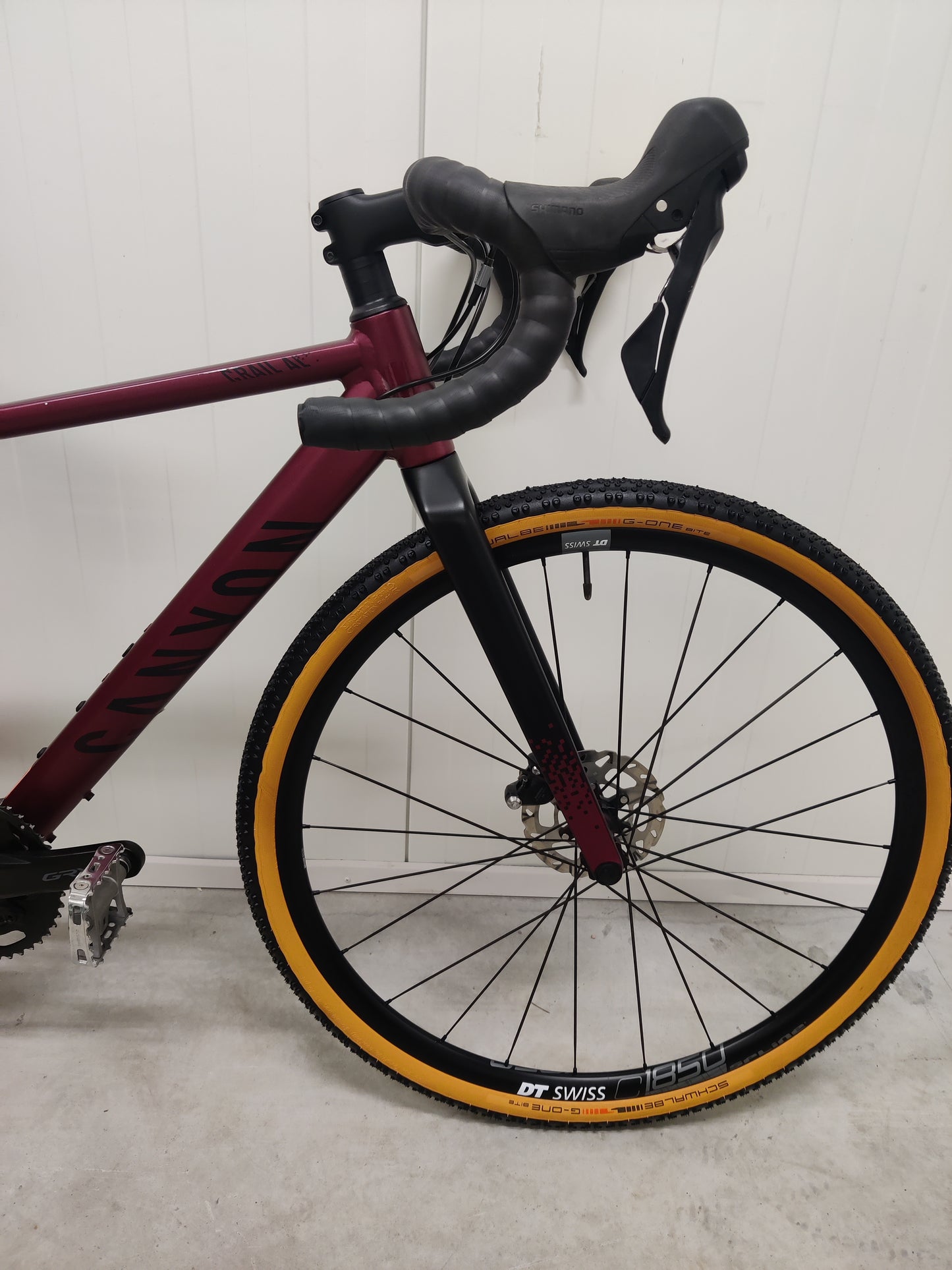 Canyon grail al 2XS 2021 käytetty gravel-pyörä