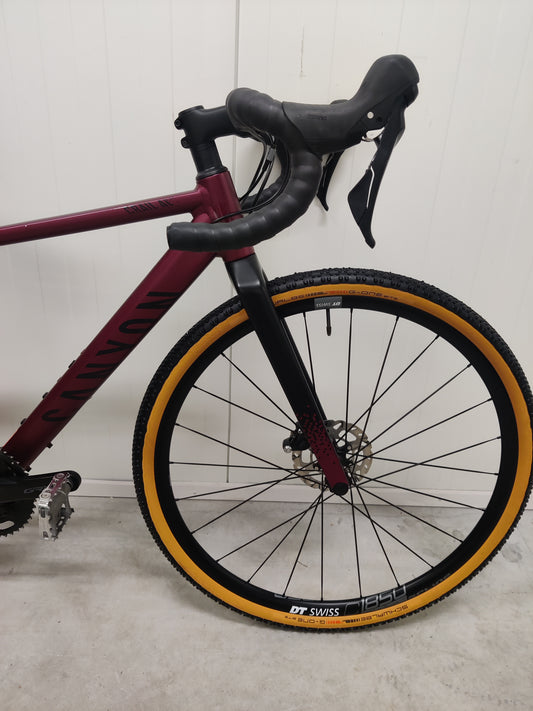 Canyon grail al 2XS 2021 käytetty gravel-pyörä