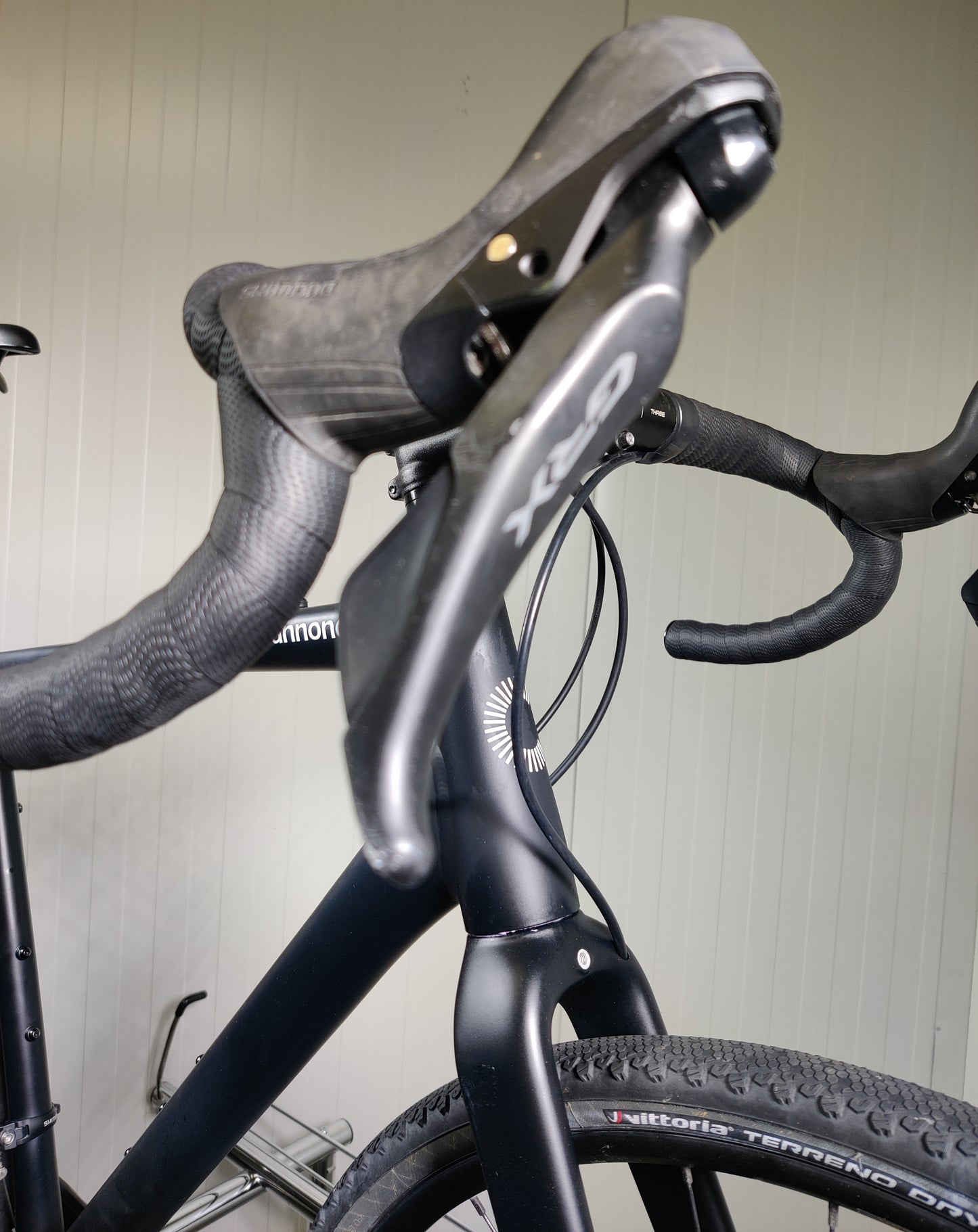 Cannondale topstone 1 L - käytetty gravel-pyörä 1,8-1,93m